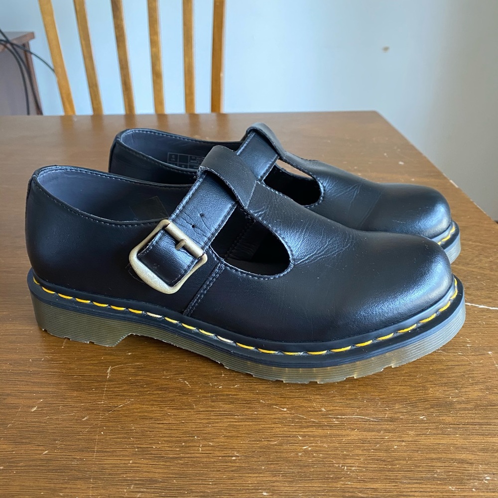 Dr. Martens Black Polley - Vegan